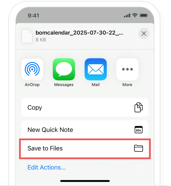 iOS data restore, step 3